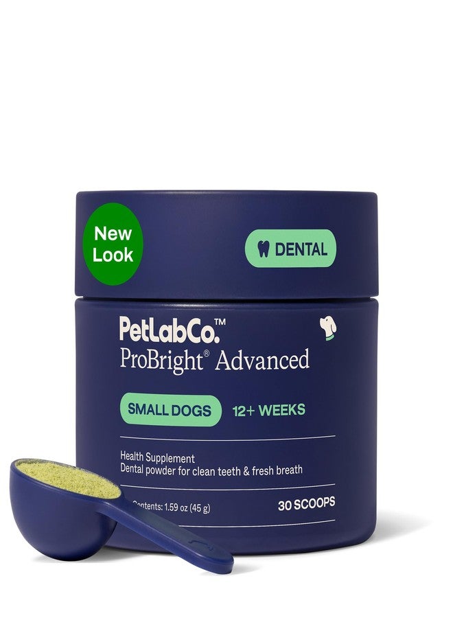 PetLab Co. ProBright Advanced Dental Powder - Dog Breath Freshener - Teeth Cleaning Made Easy – Targets Tartar & Bad Breath - Packaging May Vary - Formulated for Small Dogs - Image 1